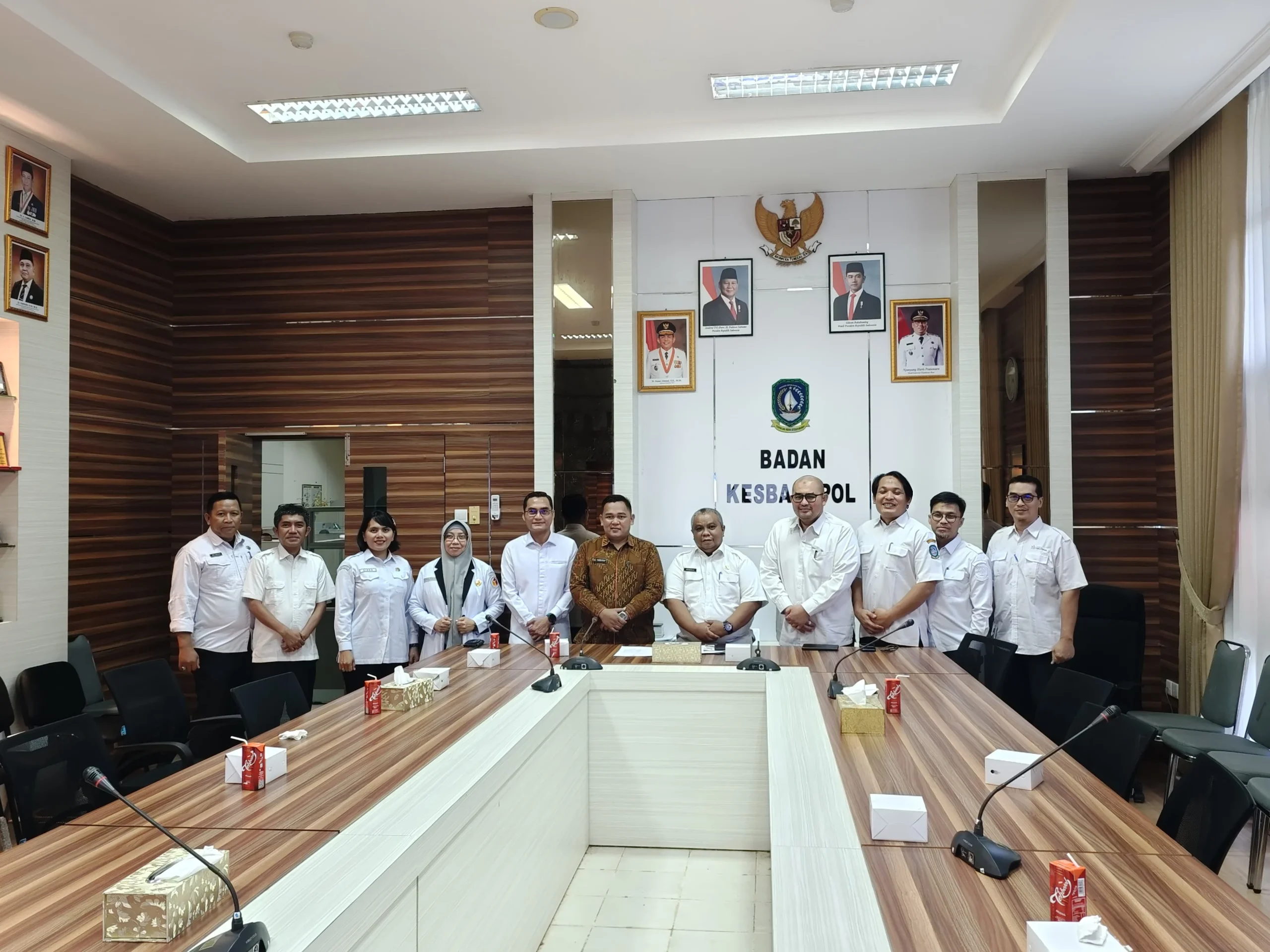 Badan Kesbangpol Kepri gelar Rapat Bahas Kerja Sama terkait Sinergi Peningkatan Efektivitas Pengawasan Penyelenggaraan Pemilihan Umum di Wilayah Provinsi Kepulauan Riau, Rabu (29/7/2026)