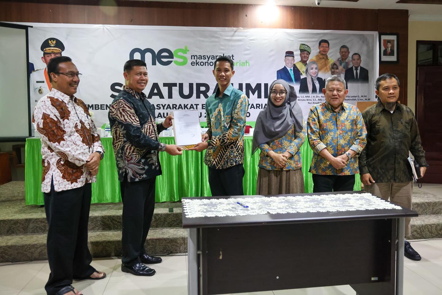Musyawarah Wilayah Pembentukan Pengurus Masyarakat Ekonomi Syariah (MES) Kepri