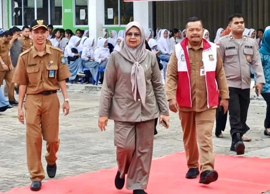 Ketua TP PKK Provinsi Kepulauan Riau Dra. Hj.Dewi Kumalasari Ansar, M.Pd  menjadi Narasumber Kegiatan KEMAS seri ke-17