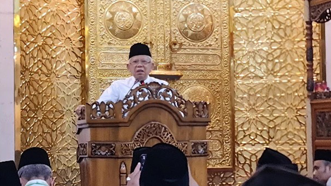 Safari Ramadan Wakil Presiden Republik Indonesia K.H. Ma'ruf Amin Dan Gubernur Kepulauan Riau H. Ansar Ahmad