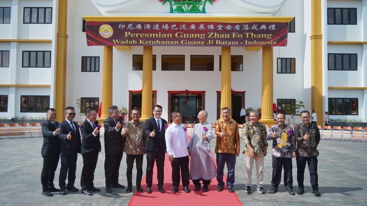Resmikan Pusdiklat Guang Ji, Wagub Nyanyang Apresiasi Umat Budha Dalam Peran Kehidupan Sosial dan Kemanusiaan