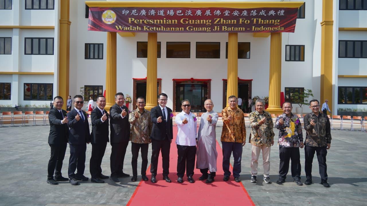 Resmikan Pusdiklat Guang Ji, Wagub Nyanyang Apresiasi Umat Budha Dalam Peran Kehidupan Sosial dan Kemanusiaan