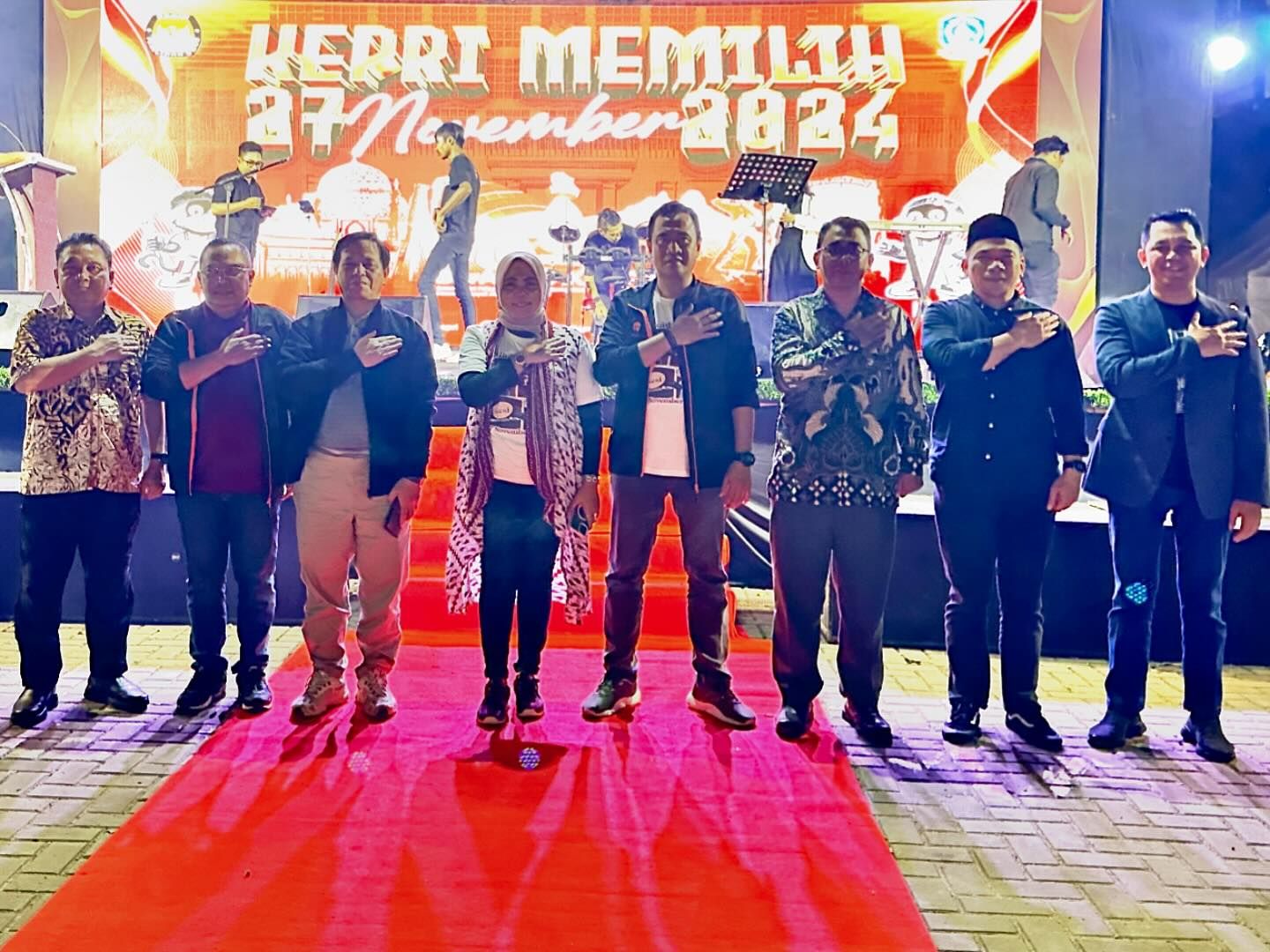 Bakesbangpol Kepri Hadiri Konser Musik Kepri Memilih yang Diselenggarakan KPU Kepri