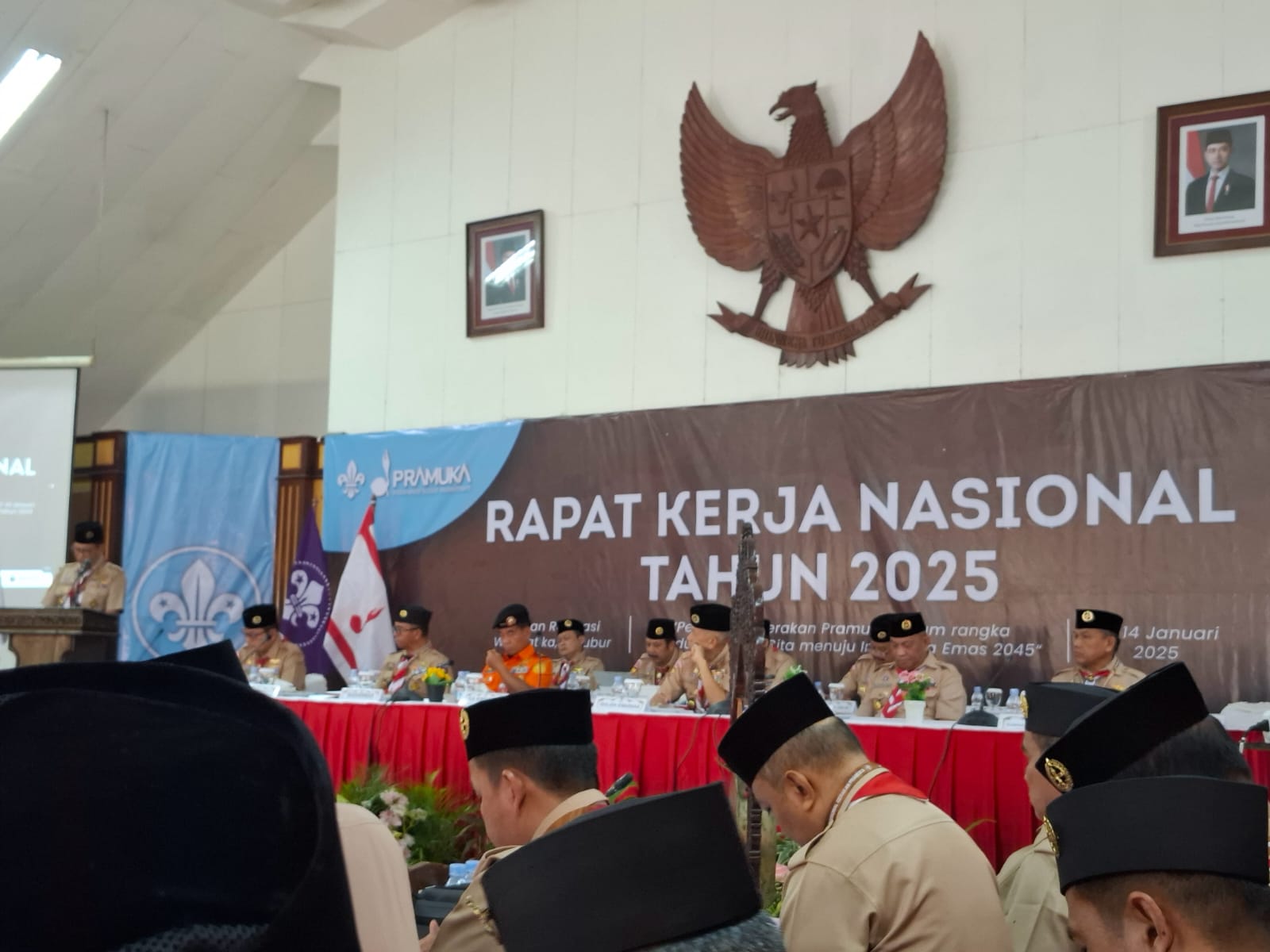 Kwarda Pramuka Kepri Hadiri Rakernas Pramuka 2025