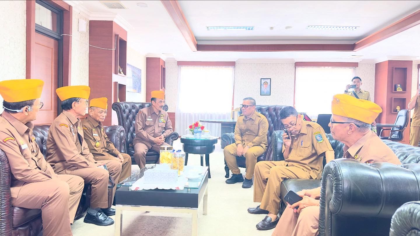 Bakesbangpol Kepri Dampingi Wakil Gubernur menerima Audiensi dan Silaturahmi Pengurus LVRI Pusat dan Pengurus LVRI Provinsi