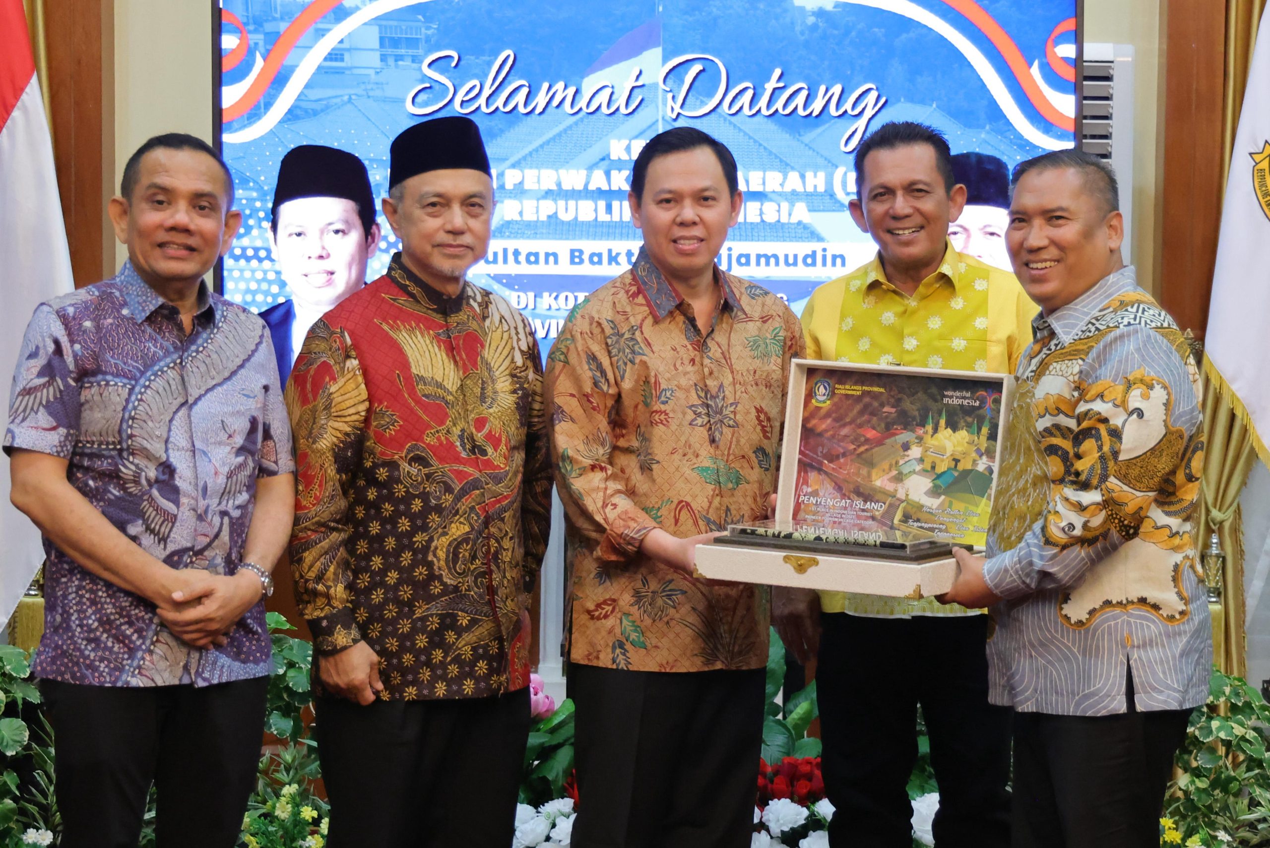 Gubernur Ansar Paparkan Potensi Strategis Provinsi Kepulauan Riau kepada Ketua DPD RI