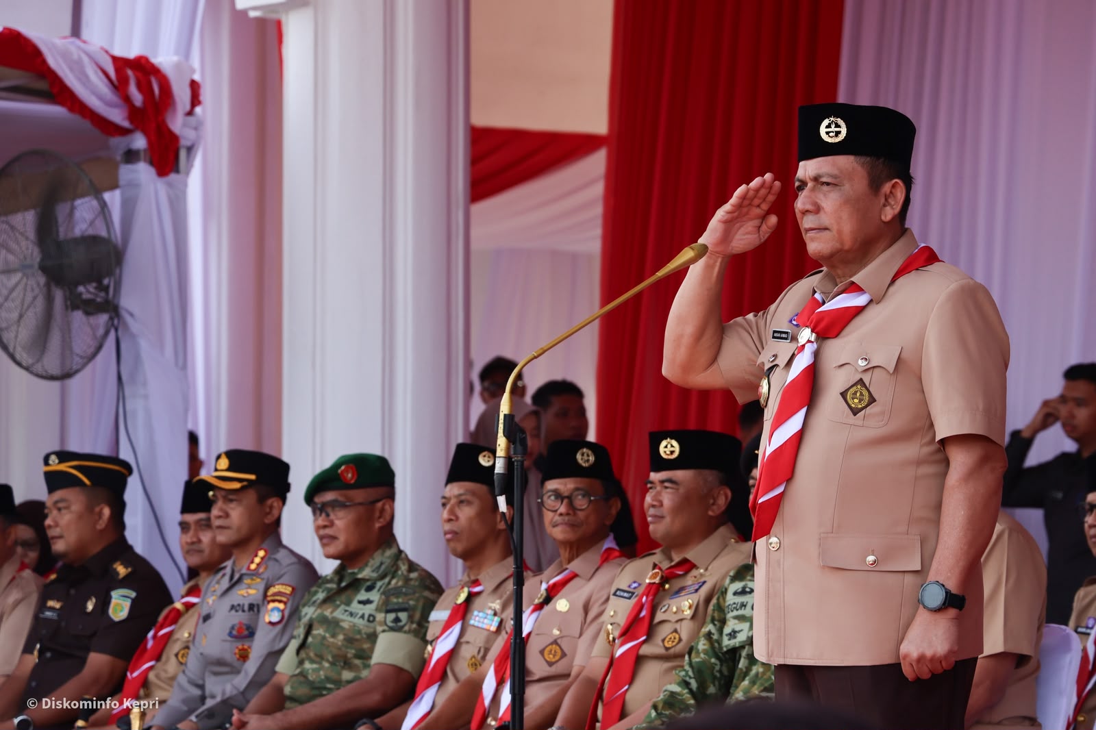 Gubernur Ansar Dorong Pramuka Kepri Ambil Peran Dukung Swasembada Pangan