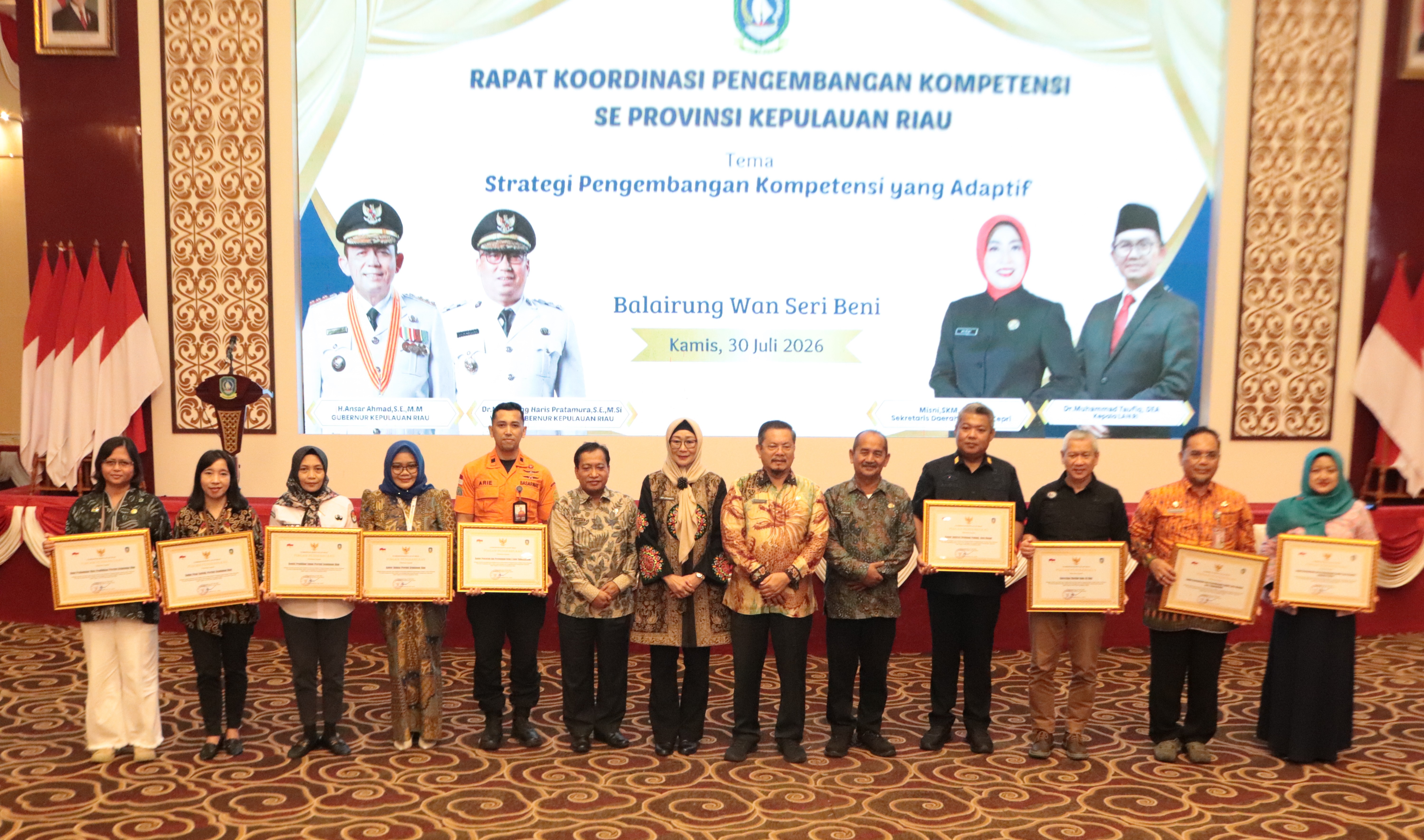 BPSDM Provinsi Kepulauan Riau Gelar Rakor Pengembangan Kompetensi ASN untuk Sinergi Daerah