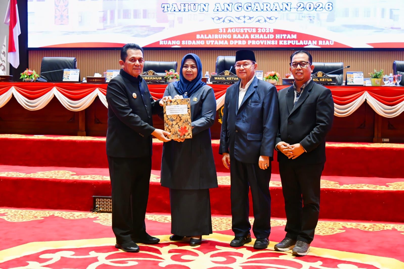 Gubernur Ansar Sampaikan Rancangan Perubahan KUA PPAS 2026 pada Paripurna DPRD Kepri