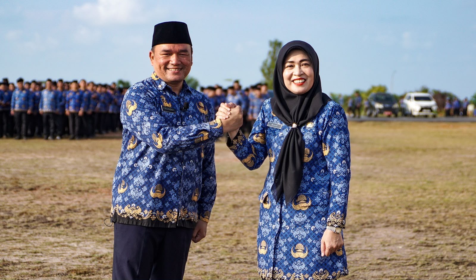 Sekda Misni Pimpin Upacara HUT ke-81 RI di Lingkungan Pemprov Kepri