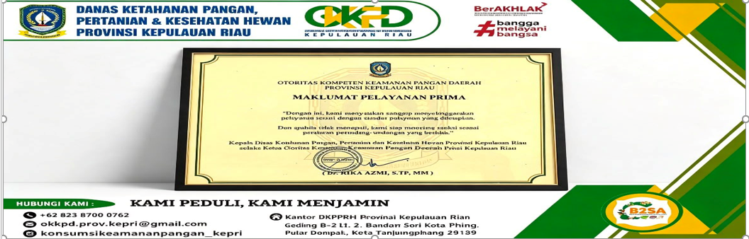 OKKP PROVINSI KEPRI MAKLUMAT PELAYANAN PRIMA