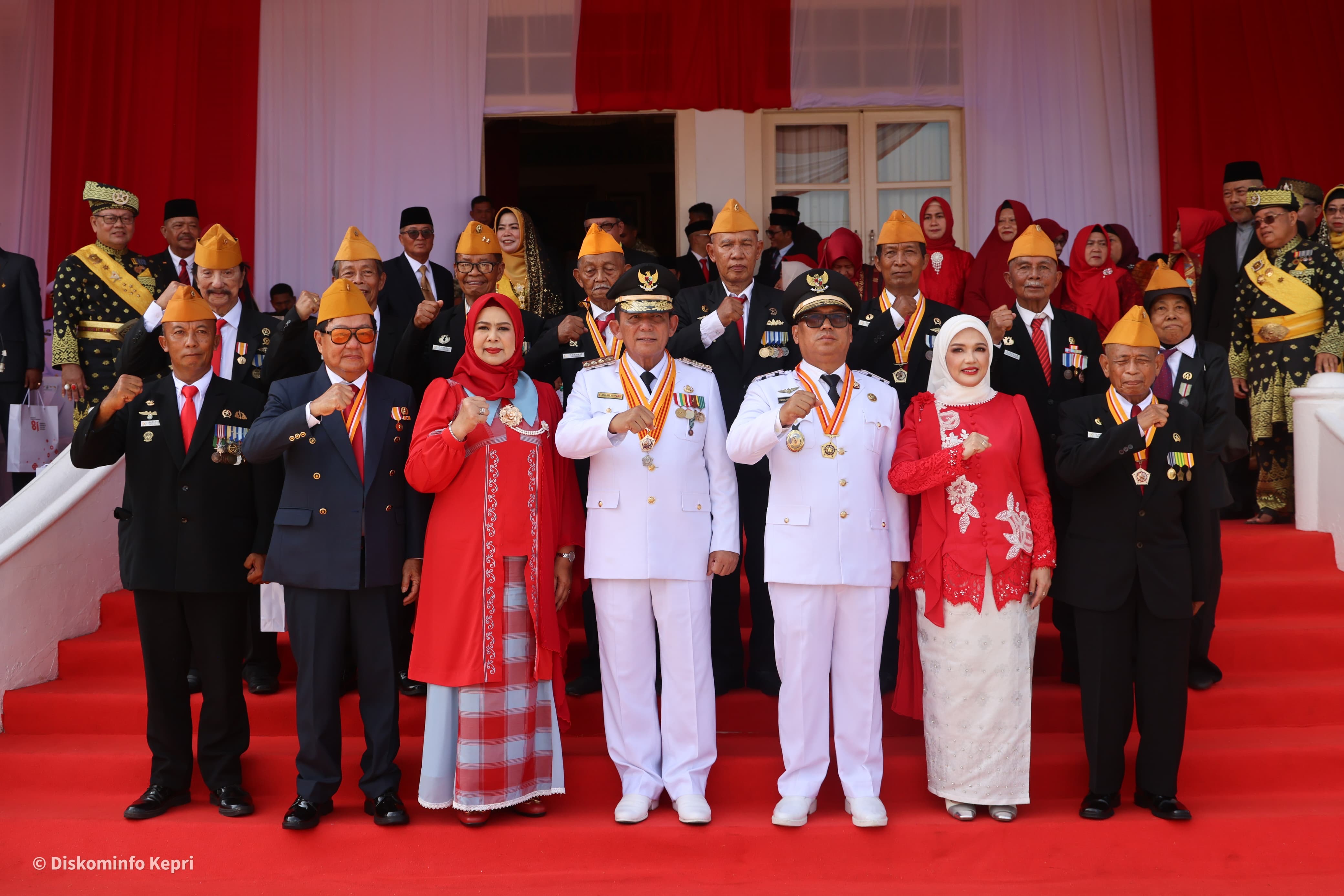 Pimpin Upacara HUT ke-81 RI di Kepri, Gubenur Ansar Tekankan Peran Kepri sebagai Perisai Kedaulatan Maritim Indonesia