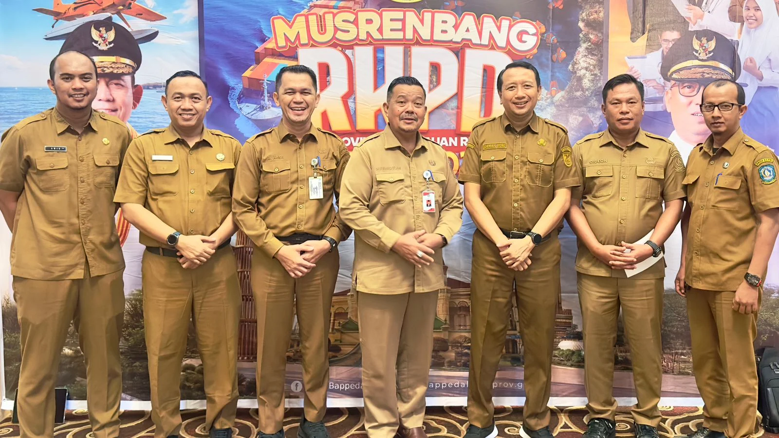Kepala Badan Kesbangpol Kepri Drs. Muhamad Iksan, M.Si Beserta Jajaran Menghadiri Musrenbang Provinsi Kepulauan Riau Tahun 2026