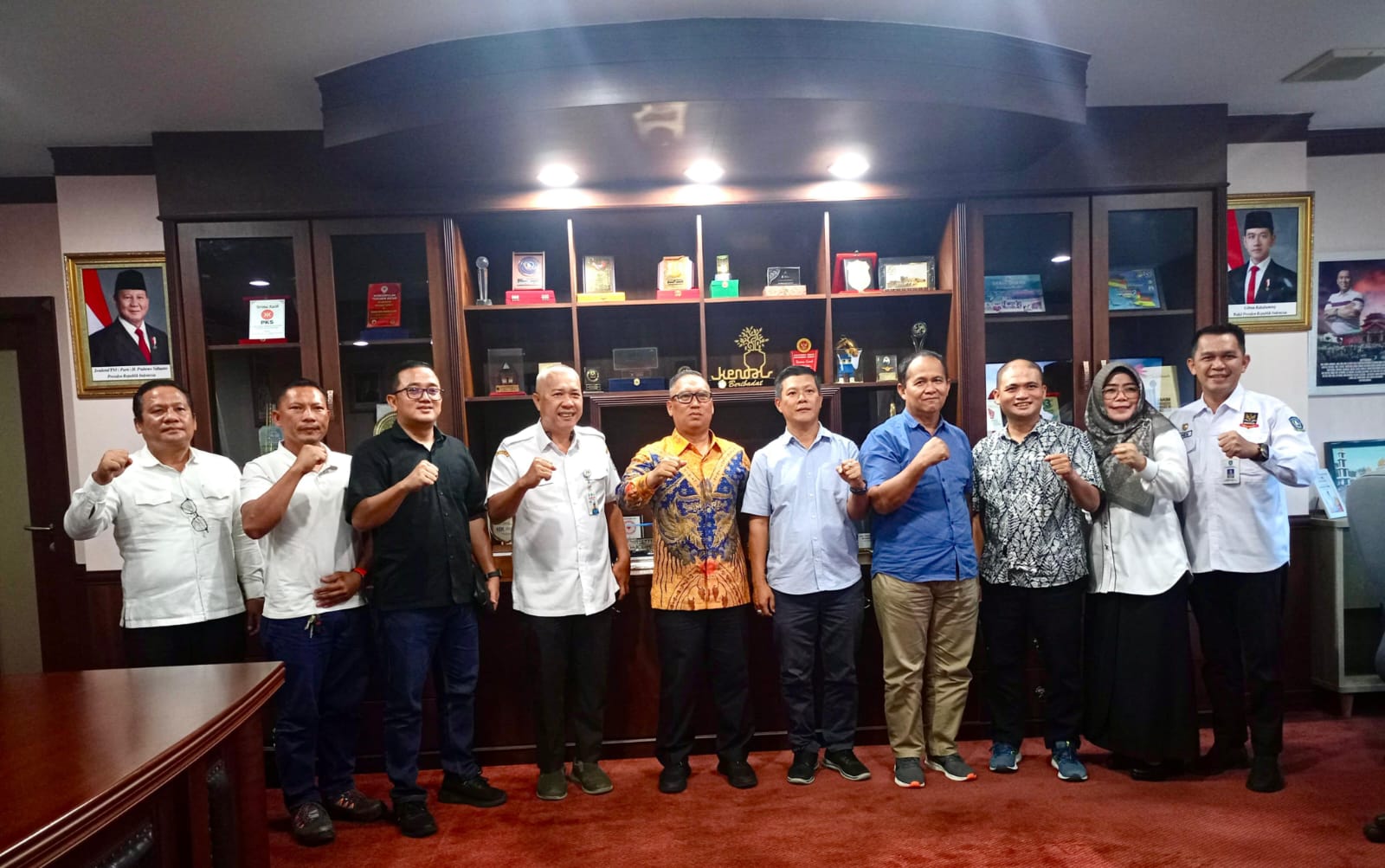 Bakesbangpol Kepri Dampingi Wakil Gubernur Nyanyang, Terima Audiensi Pengurus Kerabat Barkad