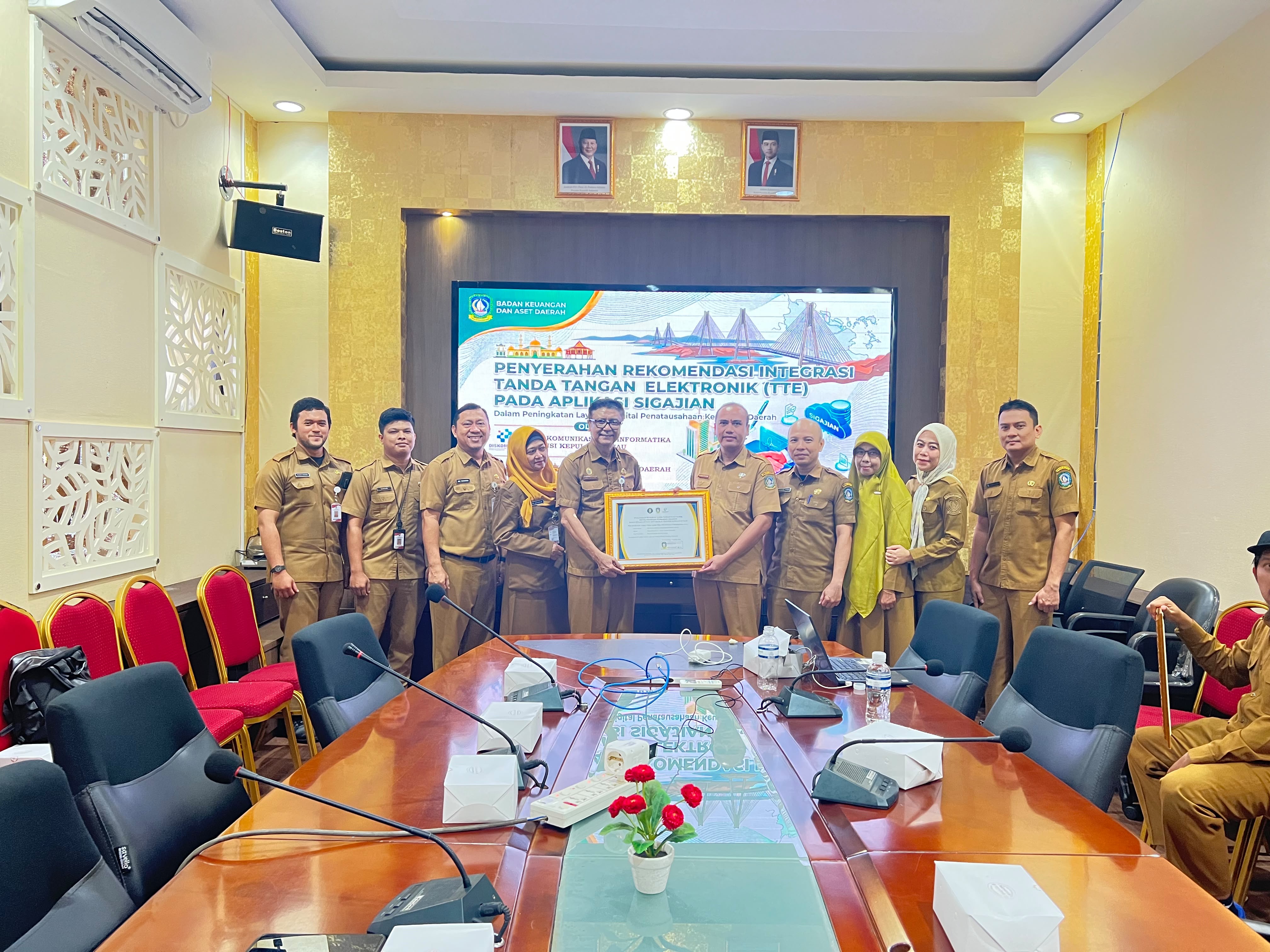 Diskominfo Kepri Perkuat Digitalisasi Keuangan Daerah, SIGAJIAN Resmi Terintegrasi Tanda Tangan Elektronik