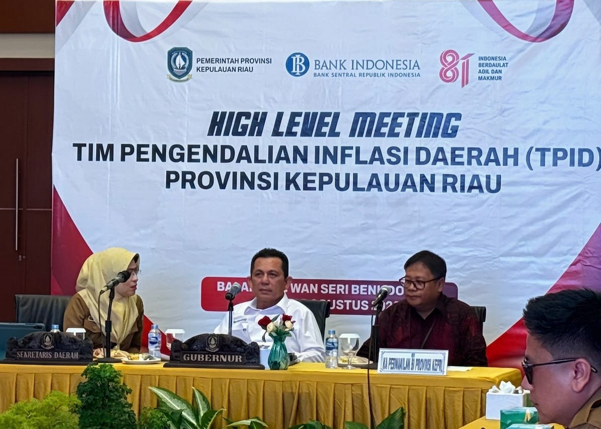HLM TPID Kepri Perkuat Sinergi Pengendalian Inflasi, Pemprov Serahkan Berbagai Bantuan untuk Dukung Ketahanan Pangan