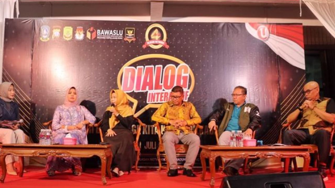 Plt. Kepala Bakesbangpol Kepri Hadiri Dialog Kepri Bersinergi : Kita Kawal Pilkada Kepri 2024