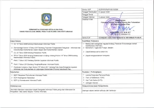 SOP Standar Fasilitasi Sengketa Informasi Publik