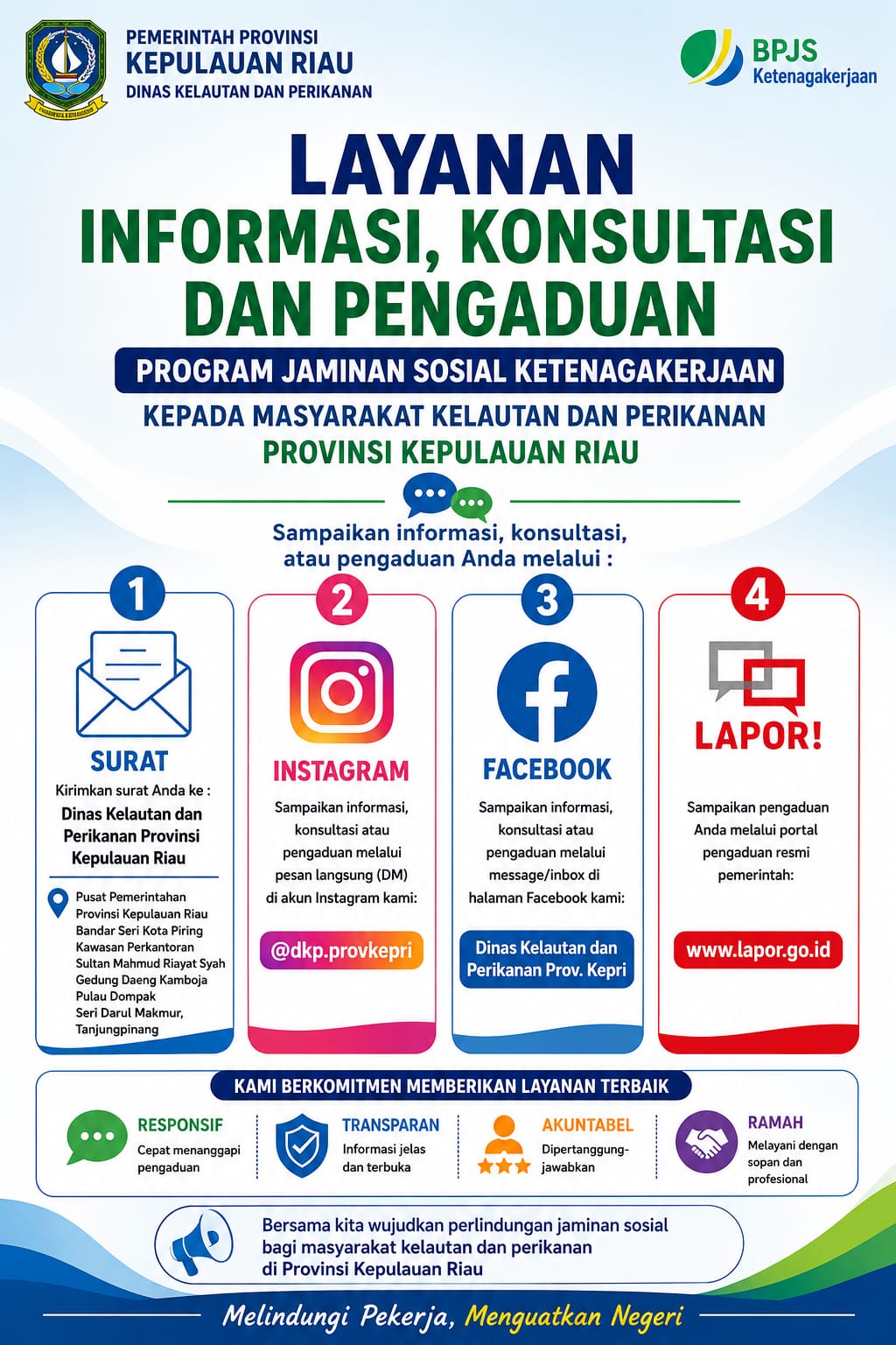 LAYANAN, KONSULTASI DAN PENGADUAN