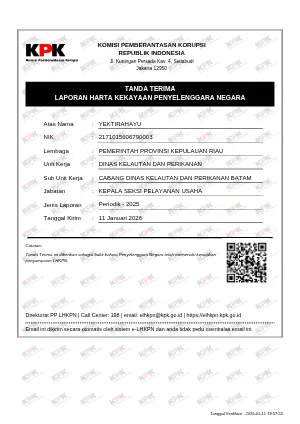 LHKPN ESELON IV DAN FUNGSIONAL