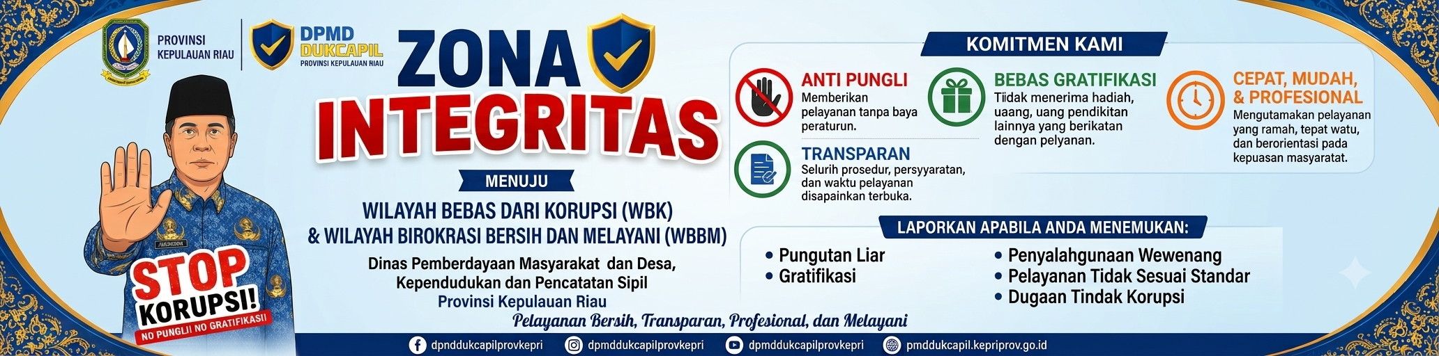 banner antikorupsi