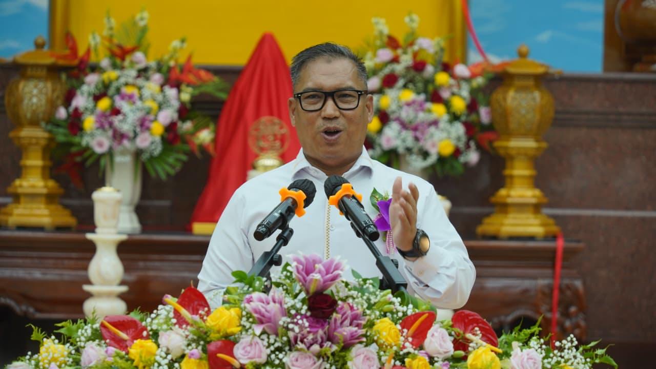 Resmikan Pusdiklat Guang Ji, Wagub Nyanyang Apresiasi Umat Budha Dalam Peran Kehidupan Sosial dan Kemanusiaan
