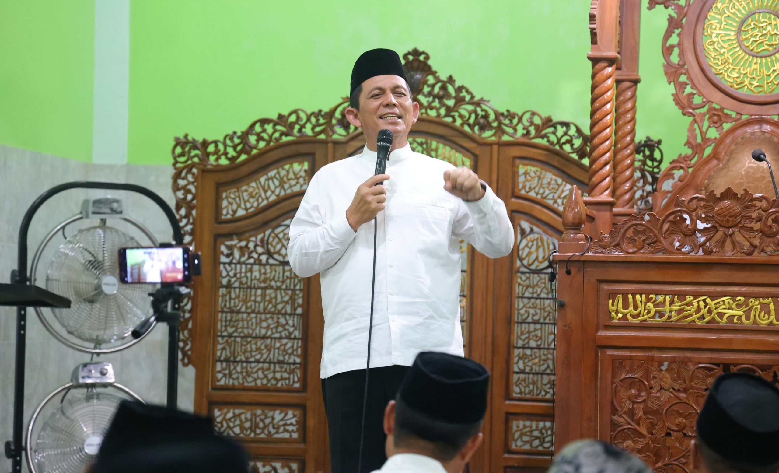 Kaban Kesbangpol Kepri Hadiri Safari malam 13 Ramadhan Gubernur Kepri di Tanjungpinang
