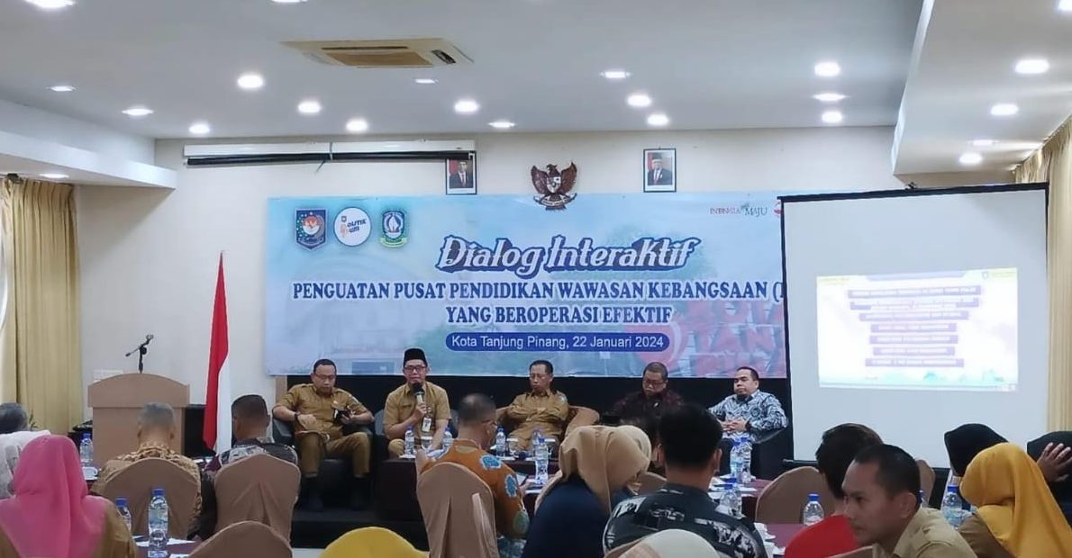 Guna Meningkatan Partisipasi pada Pemilu 2024, Bakesbangpol Kepri bersama Direktorat Bina Ideologi, Karakter dan Wawasan Kebangsaan Ditjen Polpum Kemendagri Gelar Dialog Interakif