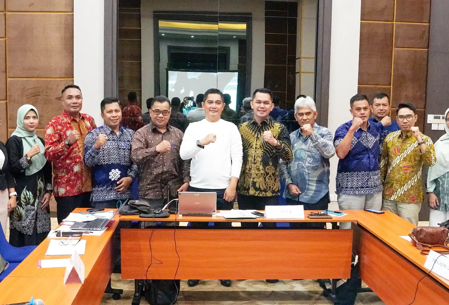 Desk Bersama Bakesbangpol Kabupaten Lingga, Pembahasan Harmonisasi Program Kegiatan Provinsi Dan Kabupaten/Kota Se-Provinsi Kepulauan Riau