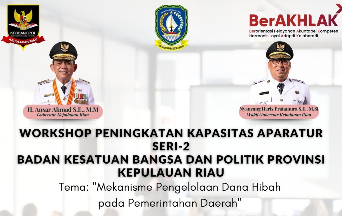 Bakesbangpol Provinsi Kepri Selenggarakan Workshop Peningkatan Kapasitas ASN Seri - 2