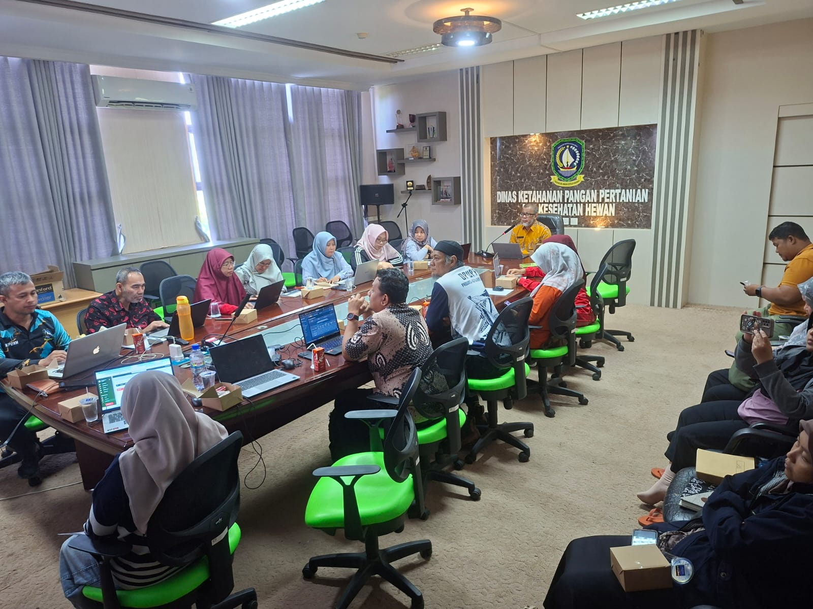 Tim FSVA Kepri Bahas Ketersediaan Data Aspek Pemanfaatan Pangan 
