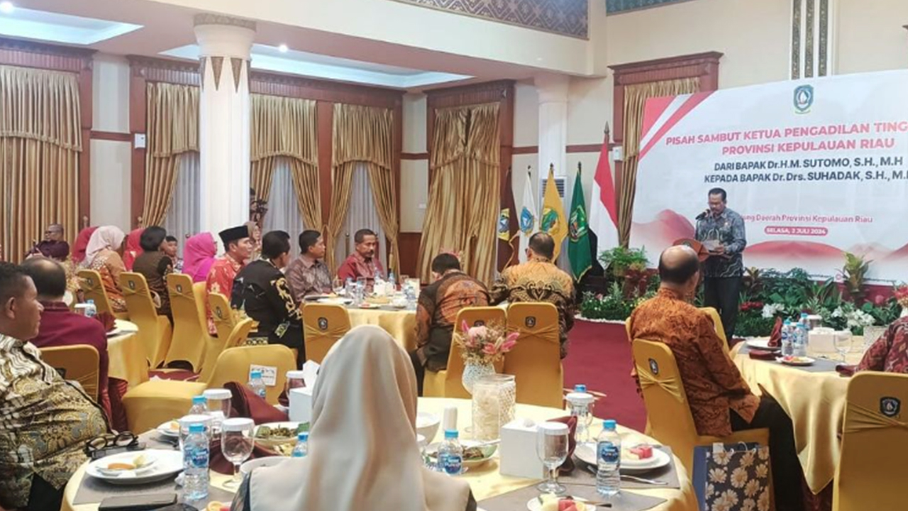 Pisah Sambut Ketua PTA Kepri, Gubernur : Harmoni dan Kedamaian Masyarakat Mestinya Tetap Terjaga