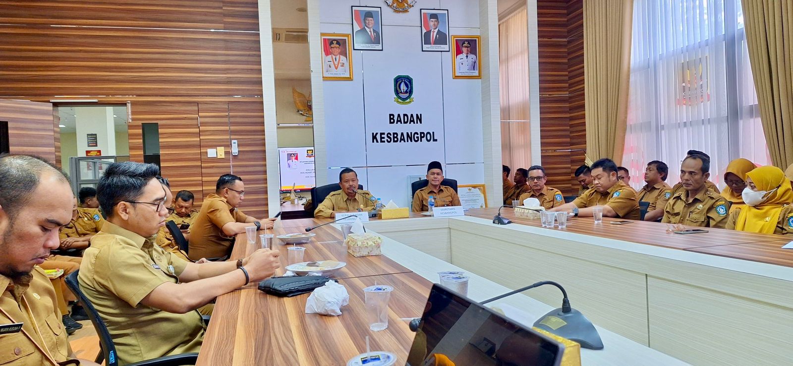 Bakesbangpol Kepri Gelar Rapat Koordinasi dan Evaluasi Periode Bulan Januari 2026
