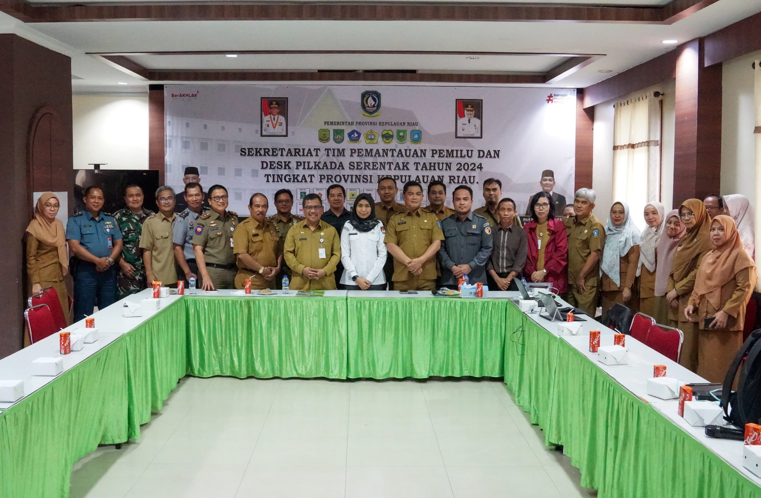 Pemerintah Provinsi Kepulauan Riau membentuk Tim Pemantauan Pemilu Serentak Tahun 2024