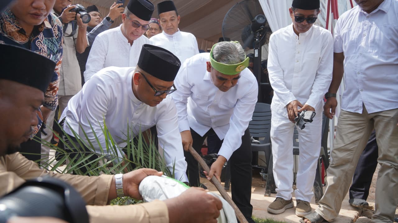 Wagub Nyanyang Hadiri Peresmian Pondok Pesantren Nur Iman di Pulau Kasu, Perkuat Pembangunan SDM Berkarakter