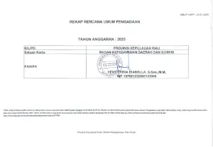 RUP BKD 2025