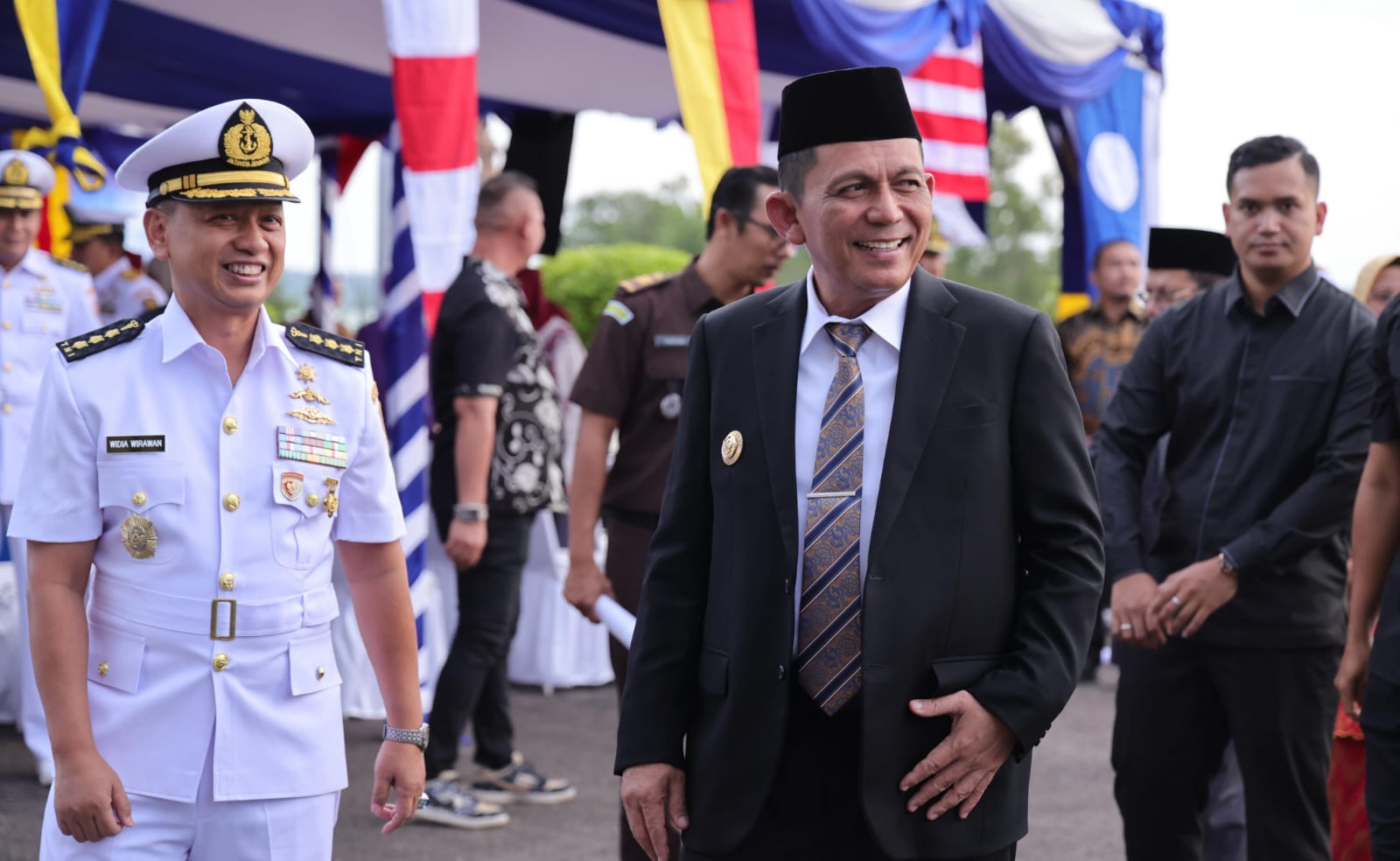 Gubernur Kepri Hadiri Sertijab Pangkoarmada I dan II di Tanjungpinang