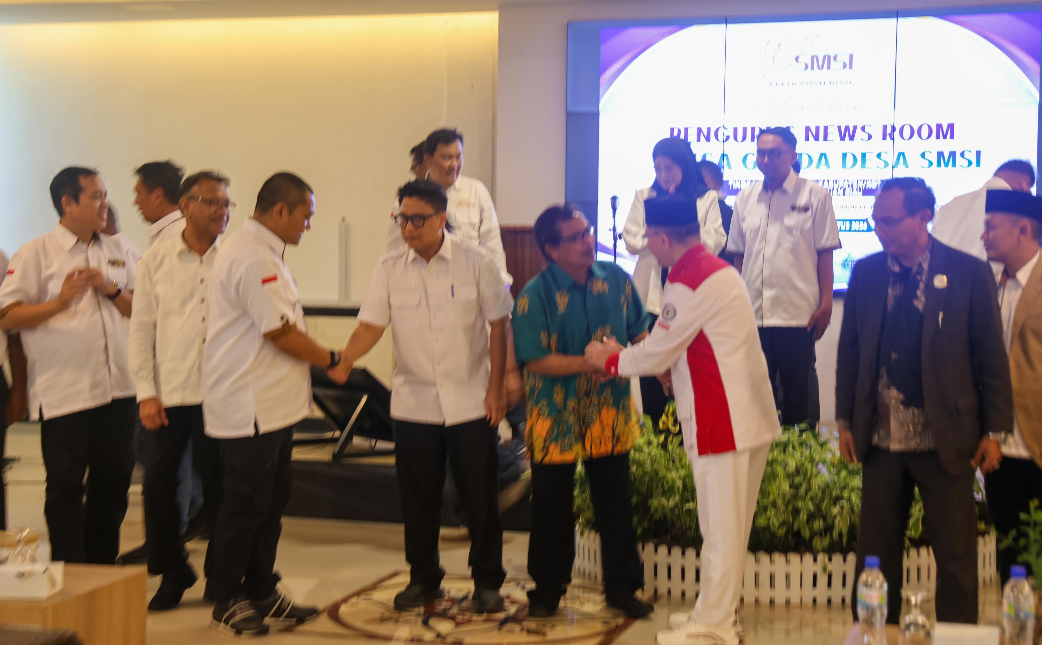 Perkuat Sinergi Informasi, Kadiskominfo Kepri Hadiri Pelantikan Pokja News Room Jaksa Garda Desa