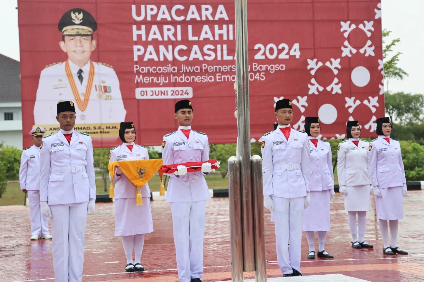 Upacara Peringatan Hari Lahir Pancasila Provinsi Kepulauan Riau Tahun 2024, "Pancasila Jiwa Pemersatu Bangsa Menuju Indonesia Emas 2045"