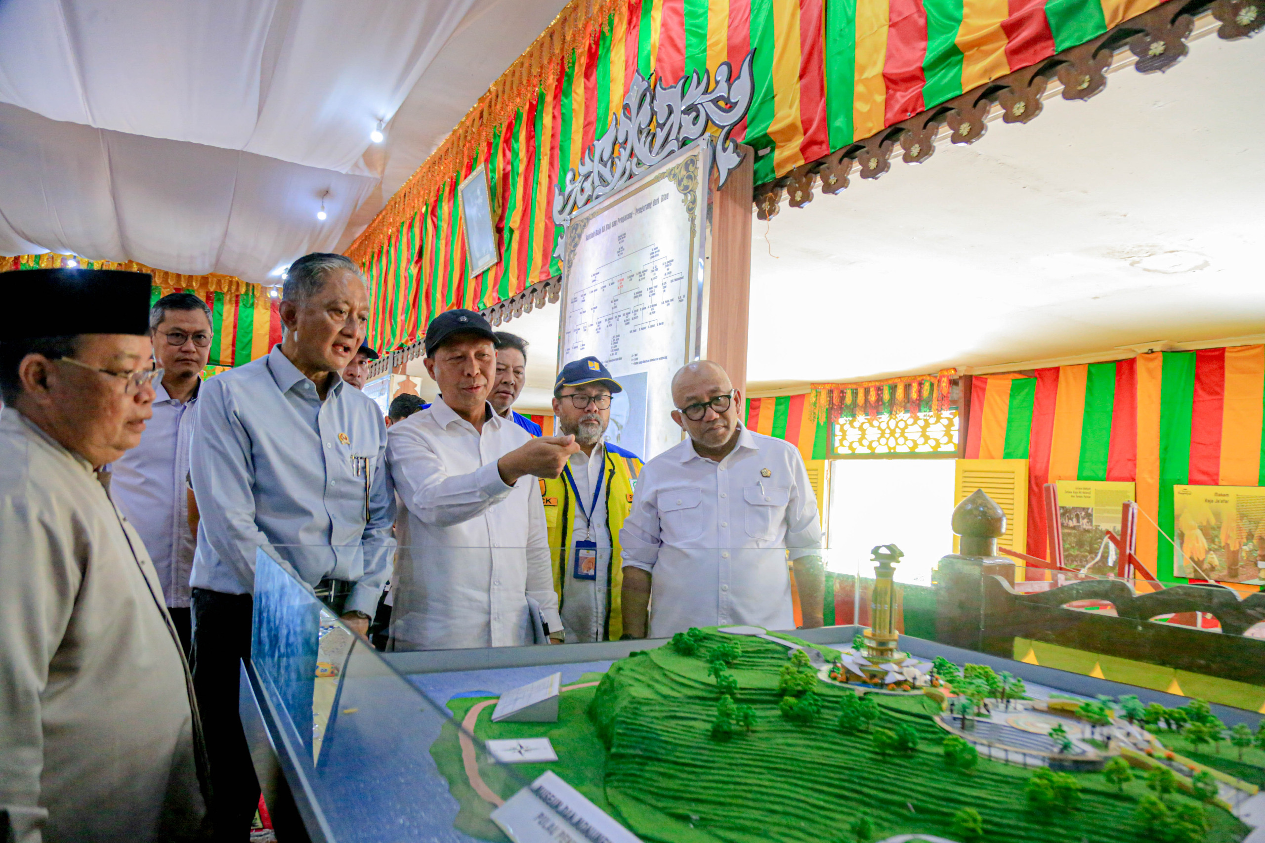 Menteri PU Dody Hanggodo Mendukung Pembangunan Museum dan Monumen Bahasa Nasional Pulau Penyengat
