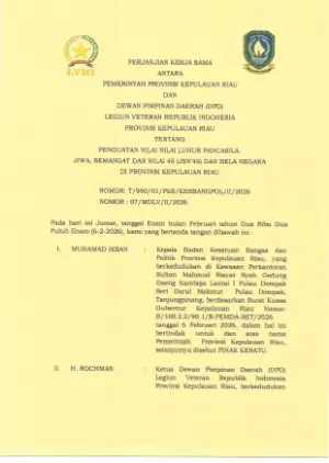 PKS KESBANGPOL DAN LEGIUN VETERAN