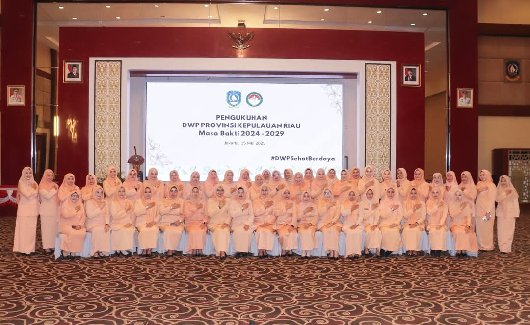 Ketua Dewan Penasehat dan Pengurus DWP Provinsi Kepri 2024-2029 Resmi Dikukuhkan oleh DWP Pusat