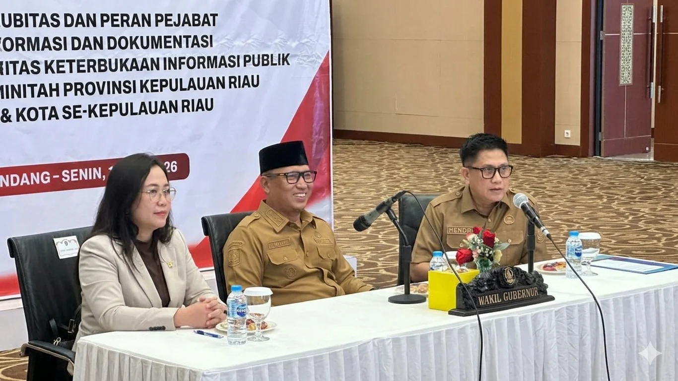 Badan Kesbangpol Kepri Berkomitmen Memperkuat Peran PPID dalam Rangka Peningkatan Kualitas Keterbukaan Informasi Publik