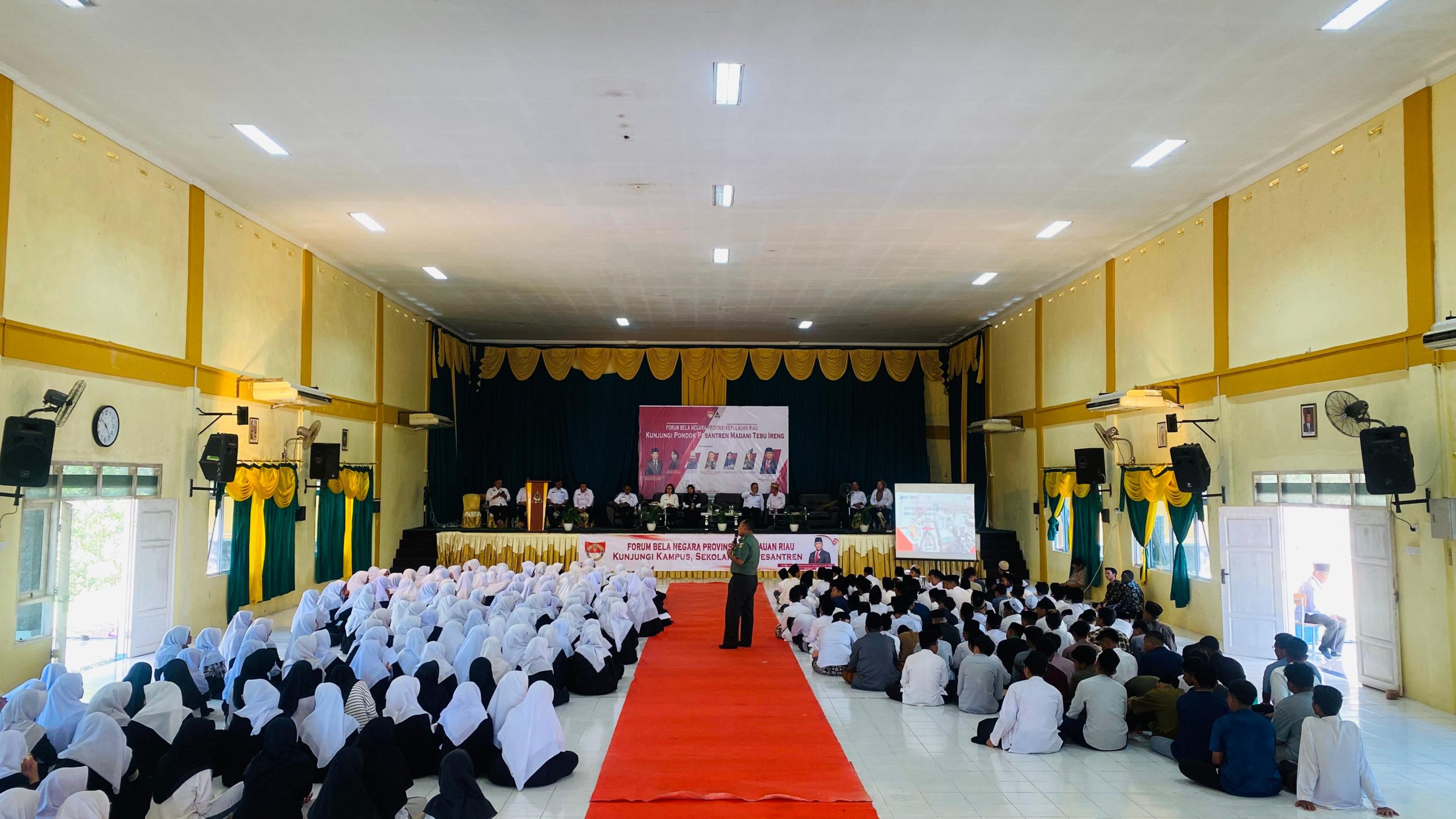 Forum Bela Negara Kepulauan Riau (FBN KEPRI) Kunjungi Pesantren Madani Tebu Ireng di Kabupaten Bintan