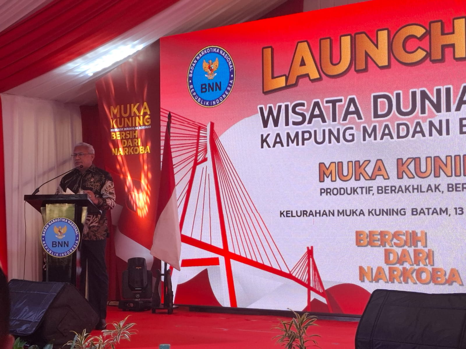 Kepala Badan Kesbangpol Kepri Hadiri Launching Wisata Dunia Kopi Kampung Madani Bersinar