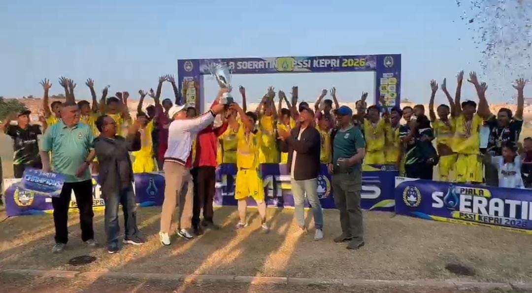 Penutupan Piala Soeratin PSSI Kepri 2026, Momentum Pembinaan Sepak Bola dan Talenta Muda Kepri