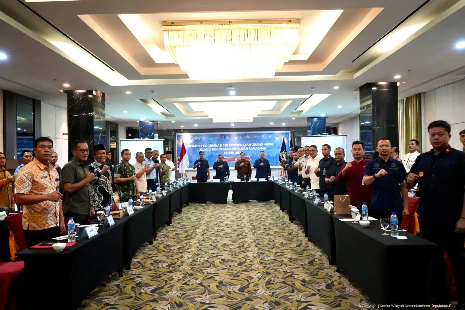 Perkuat Sinergi Pengawasan Orang Asing, Bakesbangpol Kepri Ikuti Rakor Tim Pengawasan Orang Asing (TIMPORA) Tingkat Provinsi Kepulauan Riau Tahun 2026