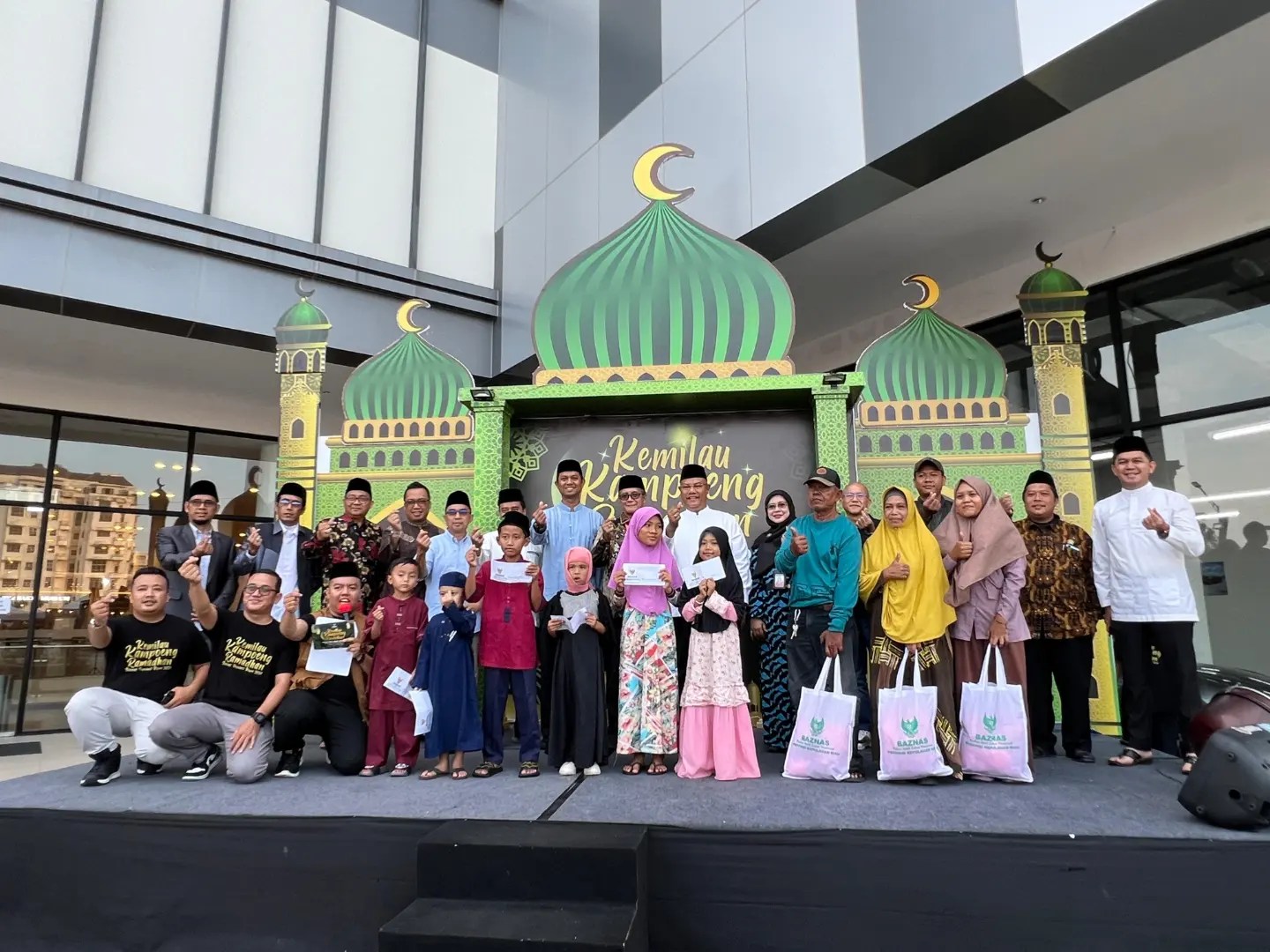 Pembukaan Program Kemilau Kampong Ramadhan Baznaz Provinsi Kepulauan Riau Tahun 2024