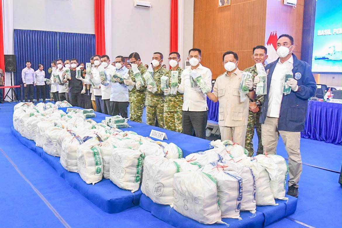 Gubernur Kepri Apresiasi Sinergi Aparat Ungkap 1,3 Ton Ketamine di Perairan Bintan