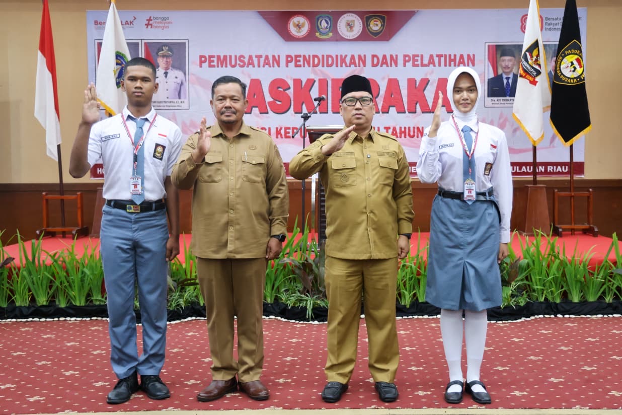Disiapkan Mengibarkan Merah Putih, 33 Pelajar Mulai Menjalani Pusdiklat Paskibraka